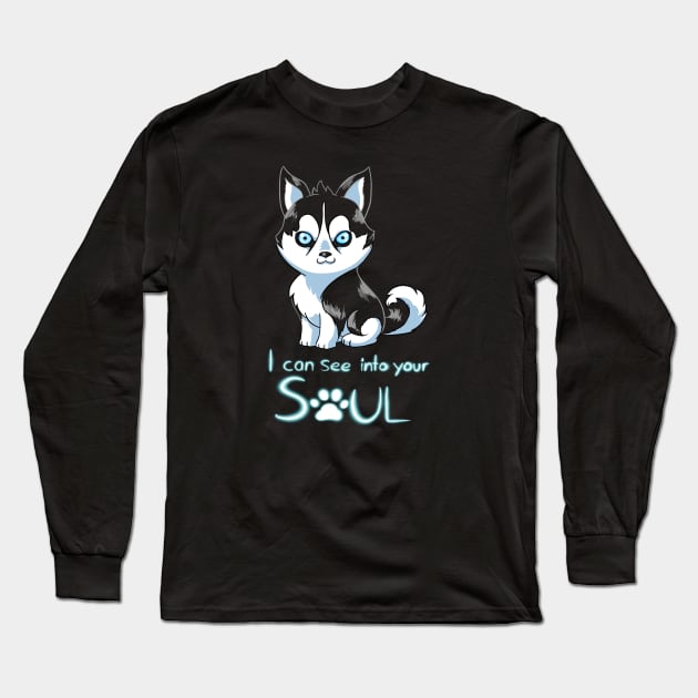 I Can See Into Your Soul Long Sleeve T-Shirt by AadiTees